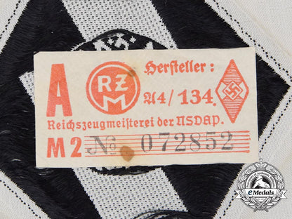 a_mint_and_unissued_dj_proficiency_badge;_cloth_version;_rzm_tagged_cc_0900