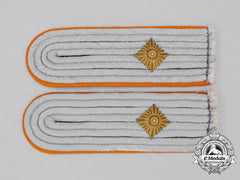 A Set Of German Gendarmerie Oberleutnant Shoulder Boards