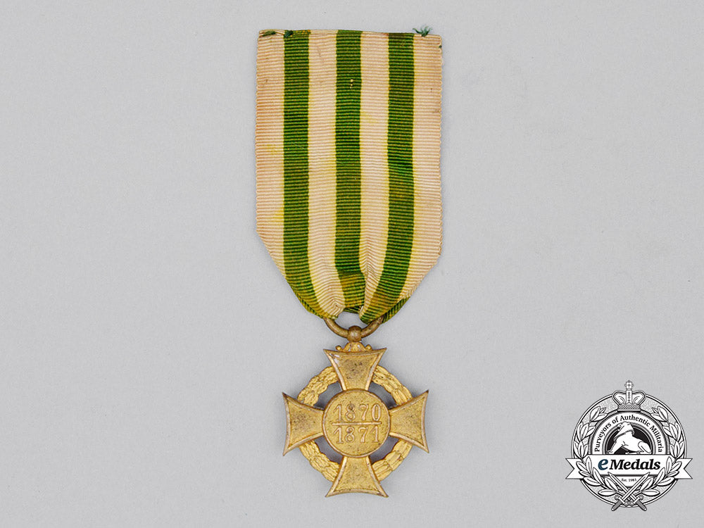 a1870/71_saxon_wartime_commemorative_cross_for_medical_and_humanitarian_service_cc_1154