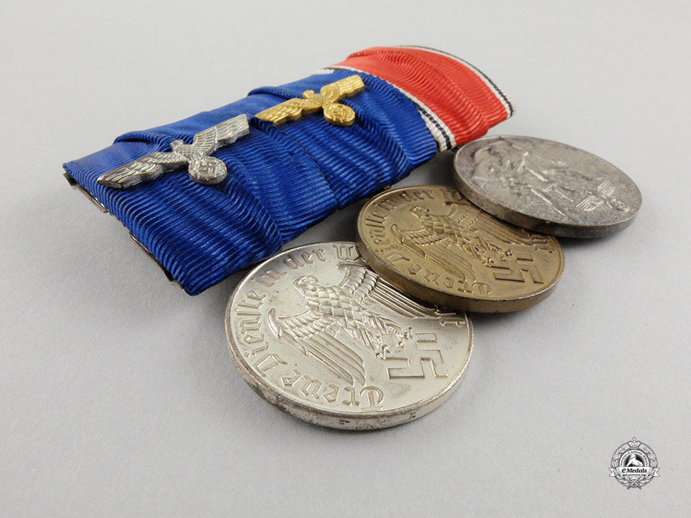 a_second_war_wehrmacht_long_service&_austrian_anschluss_medal_bar_group_cc_1264