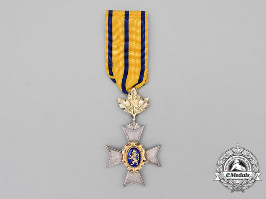 a_fine1914/15_princely_honour_cross_of_schwarzburg;3_rd_class_with_oakleaf_suspension_cc_1466