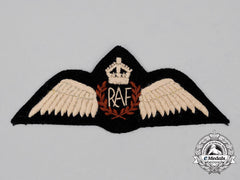 A Second War Royal Air Force (Raf) Indian Theatre Made Pilot Wing