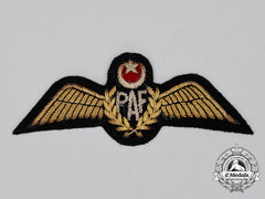 A Pakistan Air Force (Pak) Pilot's Wing