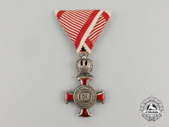 An Austrian Merit Cross "1849", 4Th Class, Third Period (1914-1918)