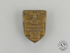 A 1936 10-Year Anniversary Of Nsdap In Obermenzing Badge
