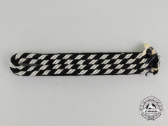 A Single Ss Mann To Hauptscharführer Shoulder Board; Rzm-Ss Tagged