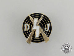 Germany. A Deutsche Jugend (Dj) Shooting Achievement Badge By Eugen Schmidhäussler