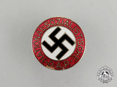 A Nsdap Party Member’s Lapel Badge By Gustav Brehmer Of Markneukirchen