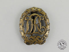 A Third Reich Period Drl Sports Badge By Hensler Of Pforzheim