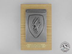 A Luftwaffe 30 “Eagle Wing” Plaque To Crew Of Ju 88