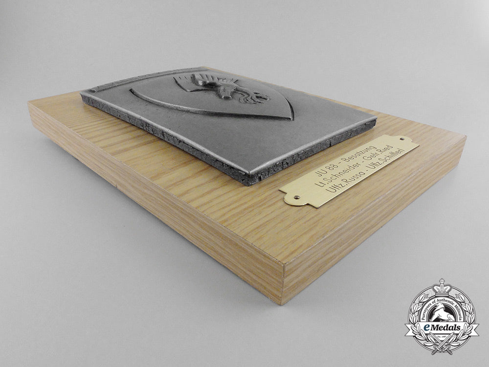 a_luftwaffe30“_eagle_wing”_plaque_to_crew_of_ju88_cc_2165