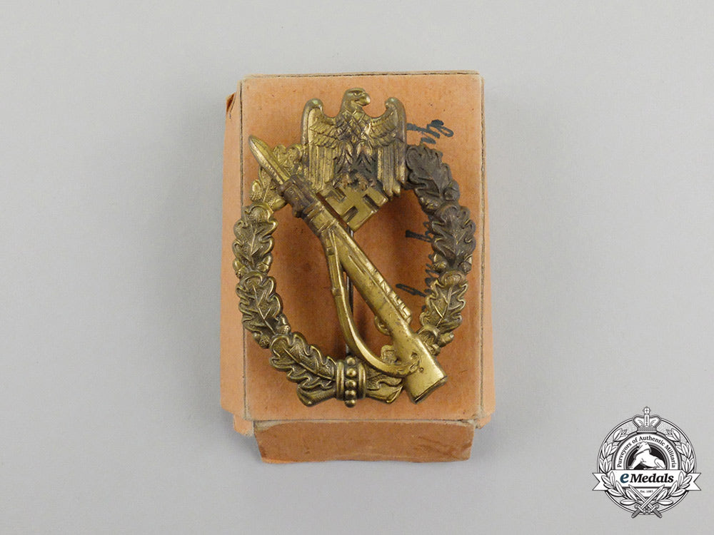 a_second_war_german_bronze_grade_infantry_assault_badge_in_carton_cc_2181