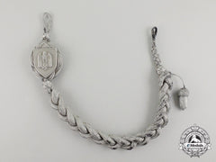 A German Grade 2 Wehrmacht Marksmanship Lanyard; Type 1