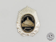 A Third Reich Period Kyffhäuserbund Award For Outstanding Membership