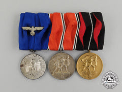 A Second War German Wehrmacht Long Service Medal Bar