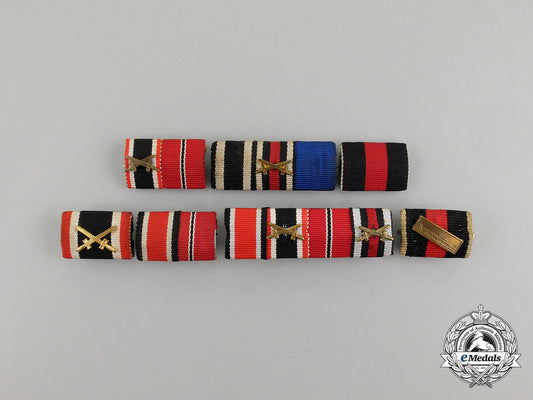 seven_first_and_second_war_german_medal_ribbon_bars_cc_2323