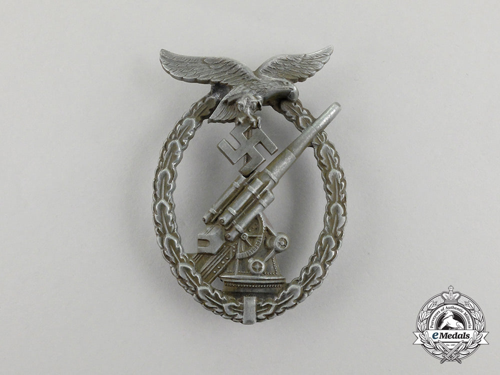 a_second_war_german_luftwaffe_flak_badge_cc_2349