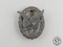 A Late War Luftwaffe Radio Operator & Air Gunner Badge By C. E. Juncker