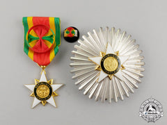 An Order Of Mono; Second Class Grand Officer's Set