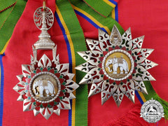Thailand, Kingdom. An Order Of The White Elephant, 1St Class Grand Cross