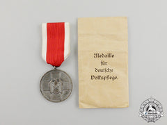 A German Social Welfare Medal By The Official Vienna Mint In Its Packet Of Issue