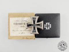 An Iron Cross 1914 First Class By The Royal Mint In Its Case Of Issue & Presentation Box