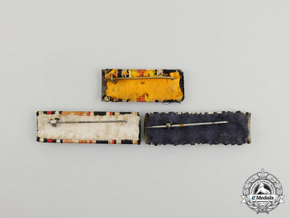 germany,_imperial._three_first&_second_war_german_medal_ribbon_bars_cc_2933