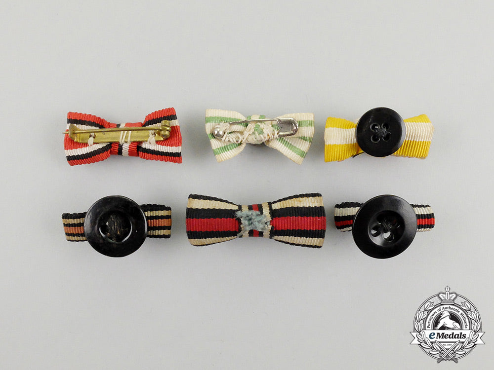 six_first_and_second_war_german_boutonnieres_cc_2934