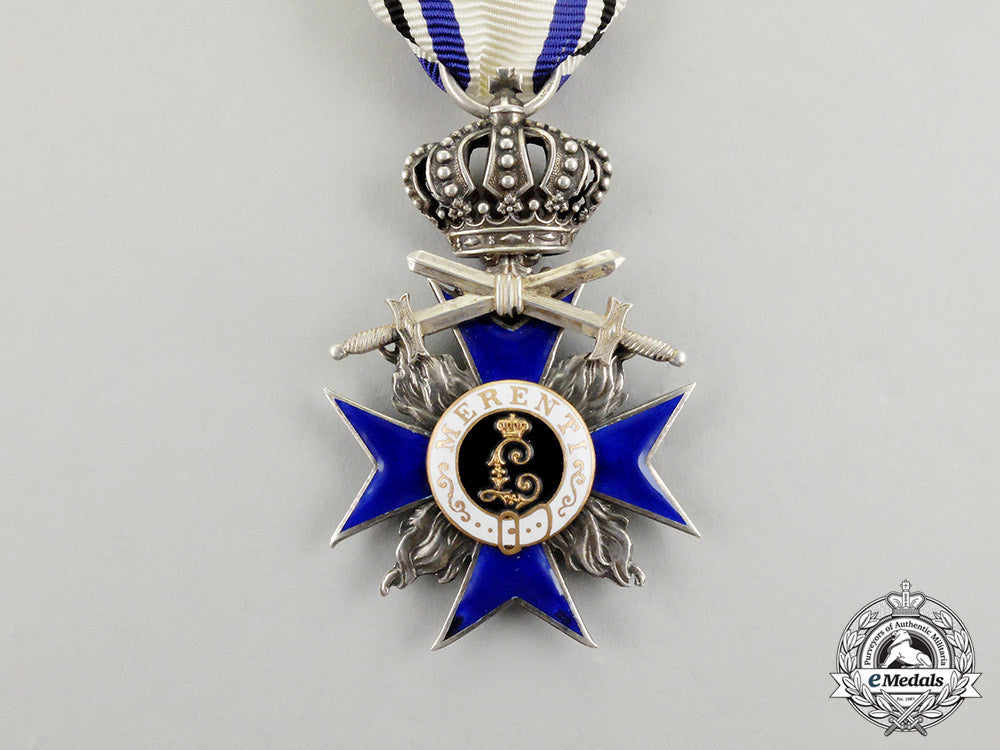 a_bavarian_military_merit_order;4_th_class_with_swords&_crown_cc_2978