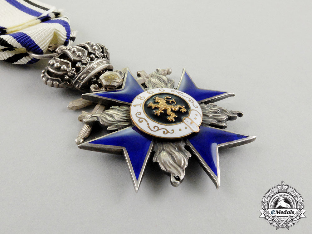 a_bavarian_military_merit_order;4_th_class_with_swords&_crown_cc_2981