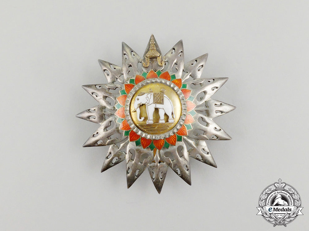 a_thai_order_of_the_white_elephant,1_st_class_breast_star_cc_3147