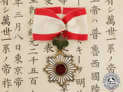 a_japanese_order_of_the_rising_sun_to_a_german_hauptmann(_captain)_sierakowski_cc_3210