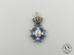 A Miniature Serbian Order Of St. Sava; Type I