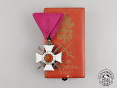 A Bulgarian Order Of St. Alexander 5Th Class With Swords