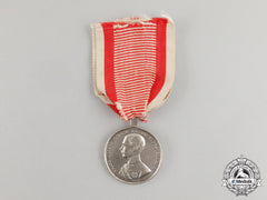 An Austrian Empire Silver Bravery Medal Franz Joseph I, Type Ii