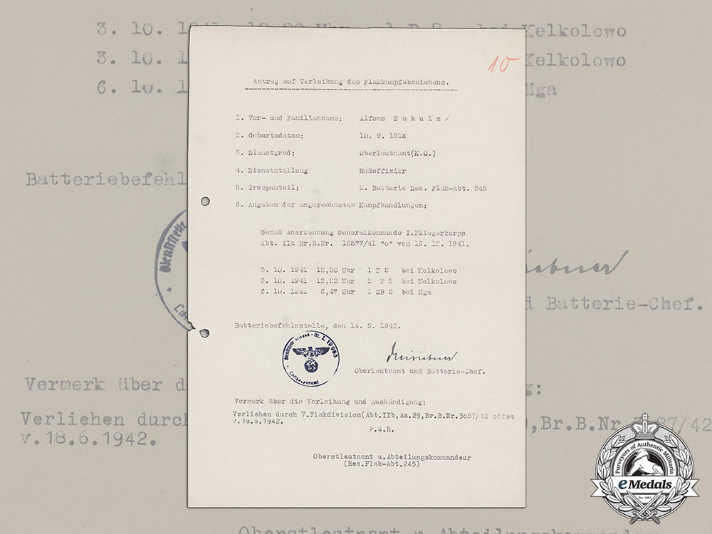 a_wehrmacht_flak_badge_application_for_oberleutnant_alfons_schulz_cc_3521