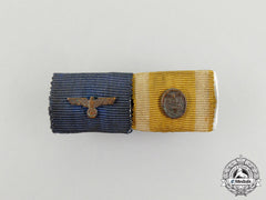 A Third Reich Period Wehrmacht Long Service Medal Ribbon Bar Grouping