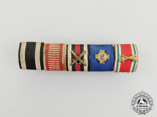 a_first_and_second_war_austrian_medal_ribbon_bar_cc_3719