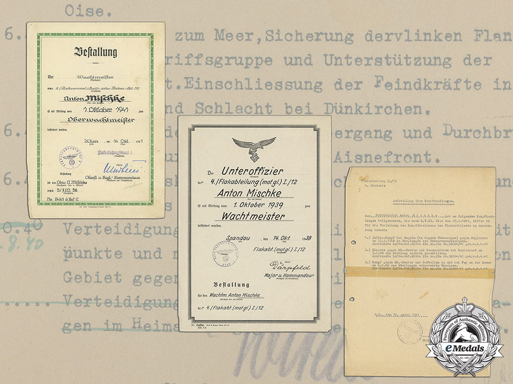 a_document_group_to_flak_oberwachtmeister_anton_mischke_cc_3726