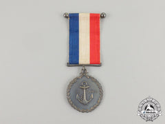 A Chilean Navy Long Service Medal For Twenty-Five Years' Service