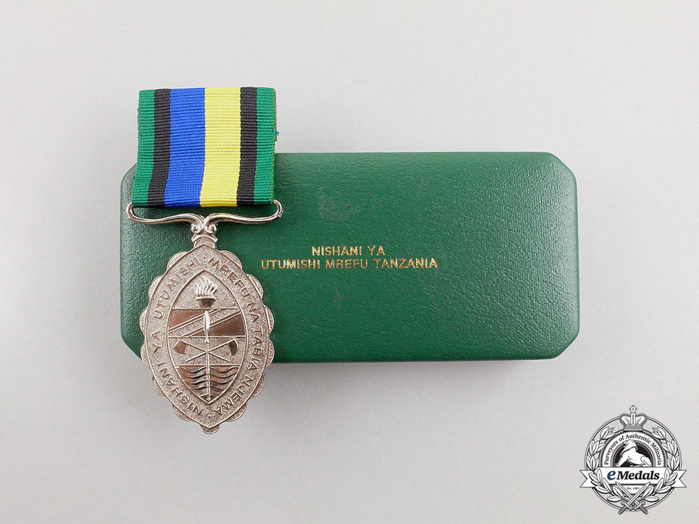 a_tanzanian_army_long_service_and_good_conduct_medal,_cased_cc_4476