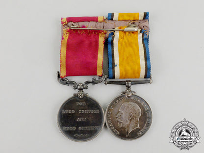 united_kingdom._a_medal_pair&_love_letters_to_india_campaign_veteran;_found_in_wall_cc_4511