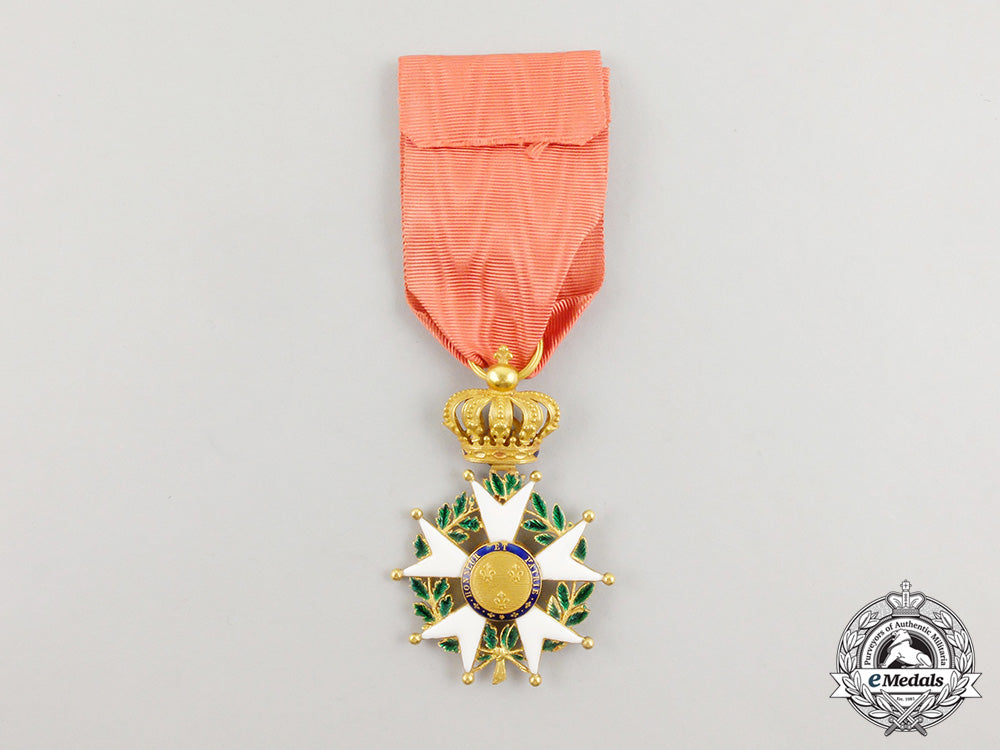 a_french_legion_d'honneur;_officer's_badge_in_gold,_second_restoration_model,26.3.1816_cc_4667