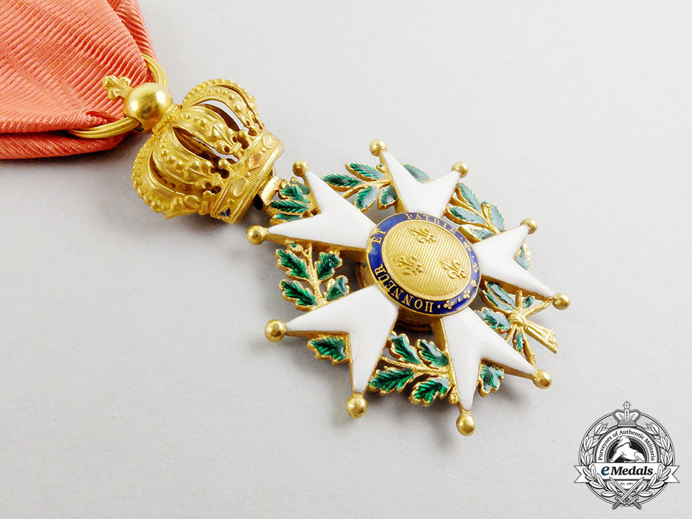 a_french_legion_d'honneur;_officer's_badge_in_gold,_second_restoration_model,26.3.1816_cc_4669