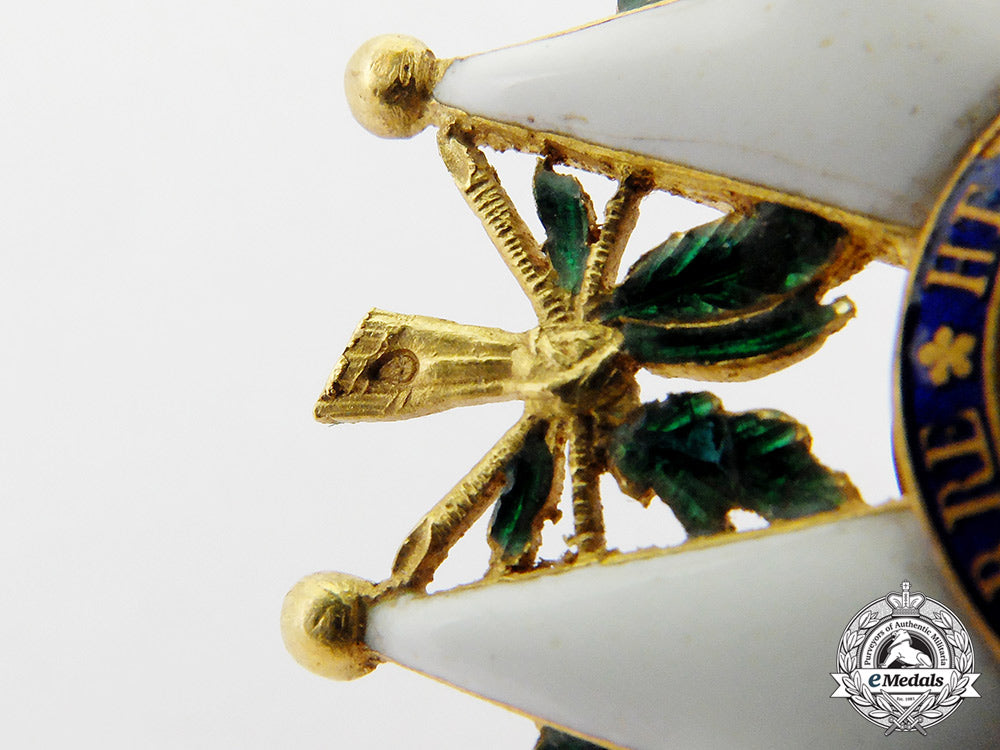 a_french_legion_d'honneur;_officer's_badge_in_gold,_second_restoration_model,26.3.1816_cc_4670