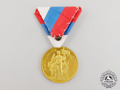 a_rare_serbian_commemorative_medal_of_the_wedding_of_alexander_and_draga_obrenović,23.7.1900_cc_4768
