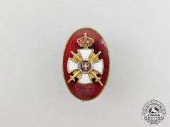 A Member’s Badge Of The Society Of The Serbian Order Of Star Of Karageorge Recipients