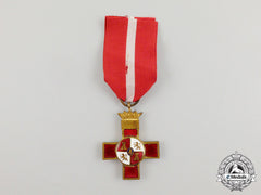 A Spanish Order Of Military Merit With Red Distinction, 1St Class, Spanish Civil War Period With Franco Crown (1938-1939)