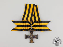 An Imperial Russian St George Cross For Bravery, "Émigré" Type French Made C. 1919