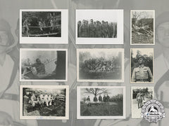 A Feldwebel’s Collection Of 15 Wartime Photos, Including Lt. Wonde (Kc)